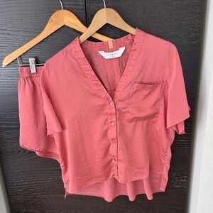Lunya Washable Silk Short Pajamas Set